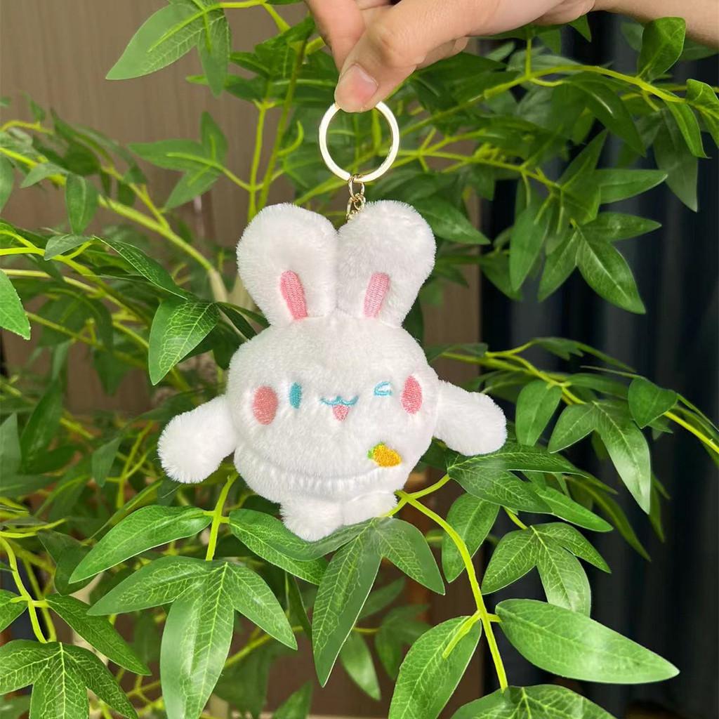 And Cozy Cuddly Rabbit Plush Toy Keychain With Soft Texture And Options Colorful