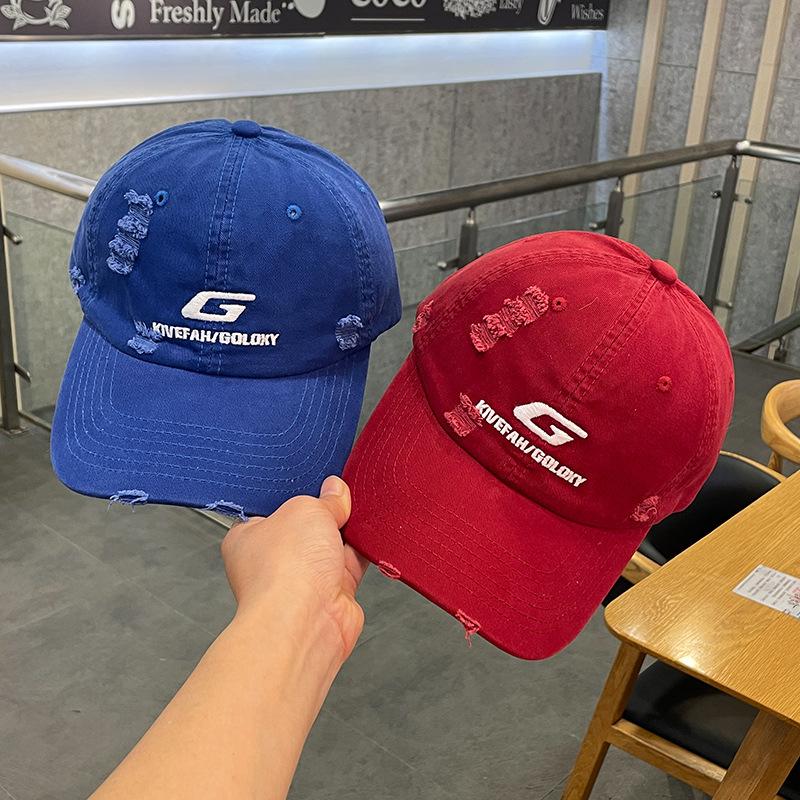 Cotton G Trendy Letter Baseball Hat For Men And Women Ideal For Spring Fashion