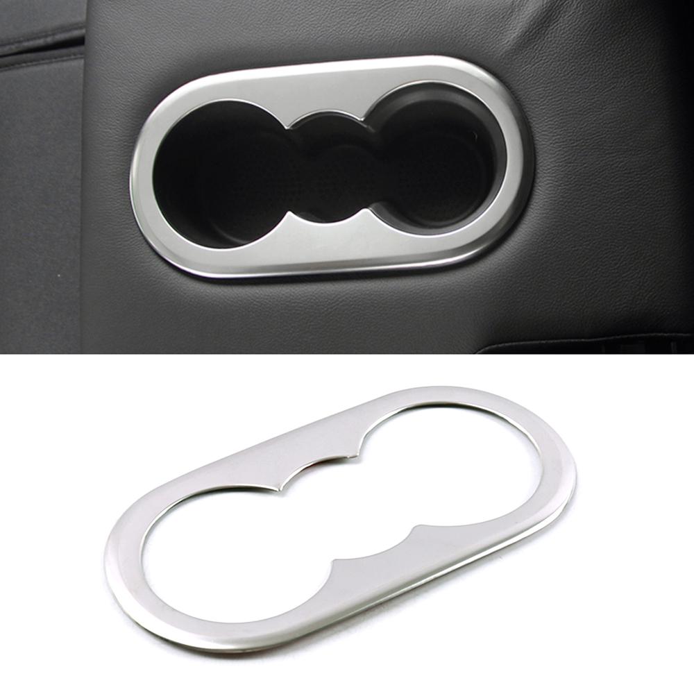 Für Volkswagen VW Tiguan MK2 2017- Edelstahl Innenzubehör Mittelkonsole mattsilberne Dekoration