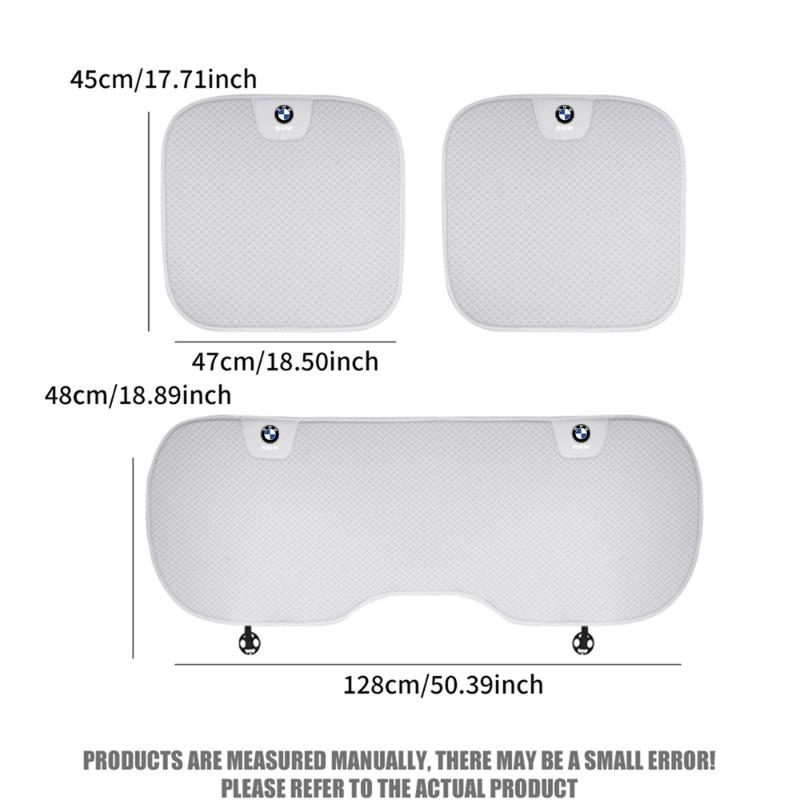 Summer Cool Car Seat Cushion, Breathable Comfort Drivers Seat Covers , Car Protector Accessories for BMW M E39 E46 E60 E90 F20