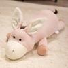 Lying Flat Three-color Donkey Doll Throw Pillow Plush Strip Throw Pillow Sleeping Pillow Donkey Doll Sleeps with Ugly Cute Big Doll