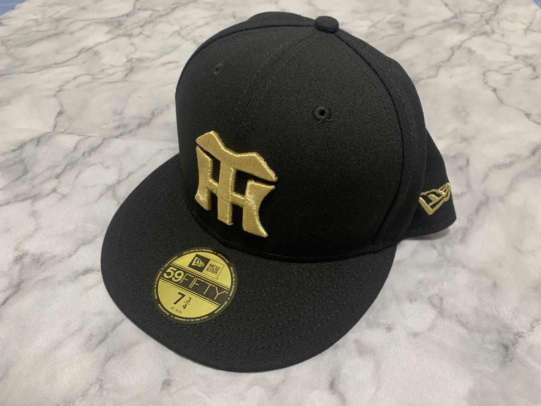 

[USED] New Era Hanshin Tigers Black and Gold 59FIFTY with tag