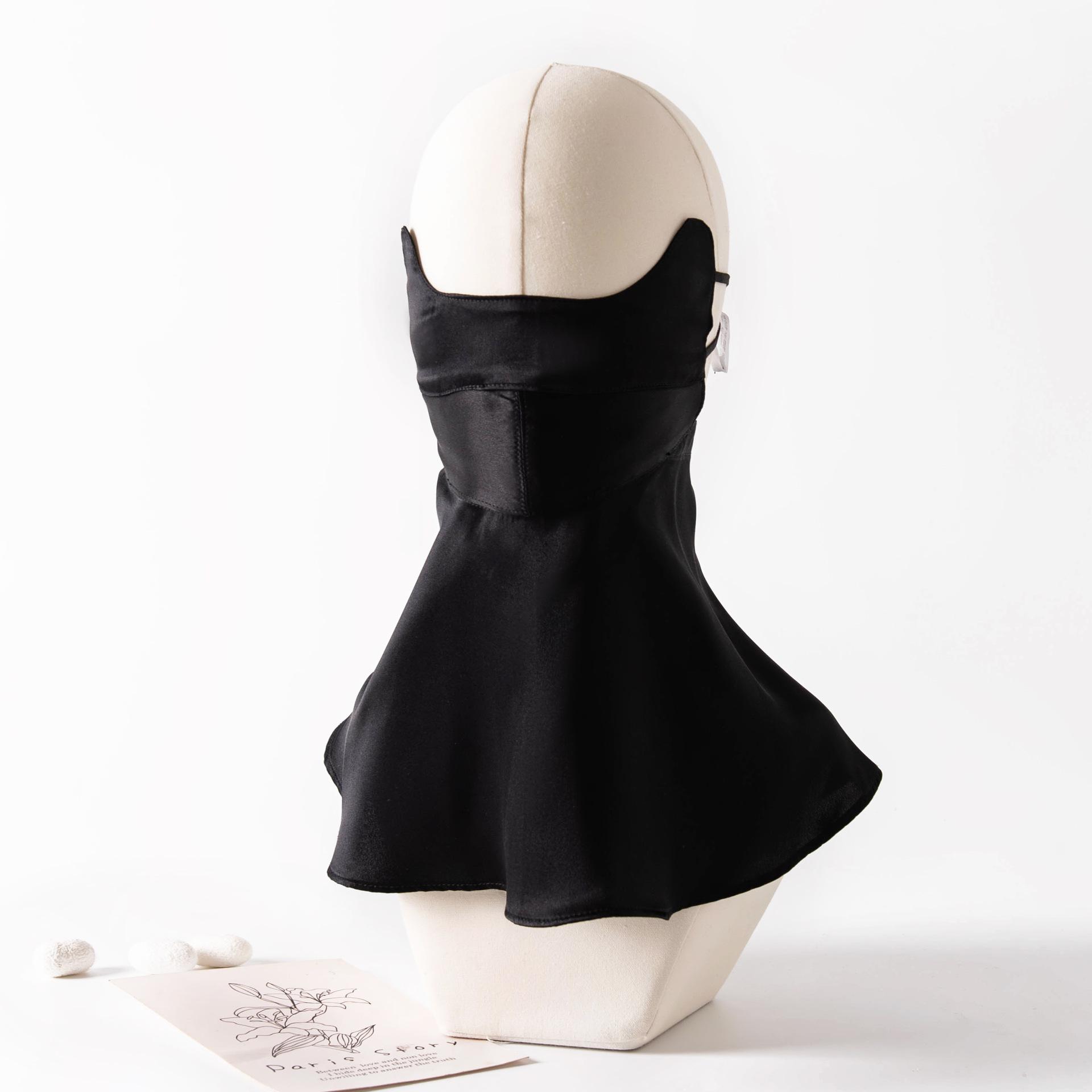 

Summer Silk Anti-UV Women s Lightweight Face Mask: Eye Protection & Large Mulberry Silk Driving Cover One Size