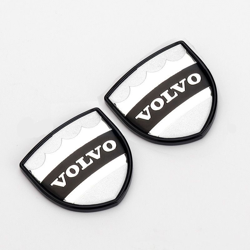 Car Side Logo Sticker Decoration Accessories For Volvo Rdesign Polestar AWD V50 S60 XC60 S40 XC40 XC90 V60 S80 S90 V90 V70 T6 T8