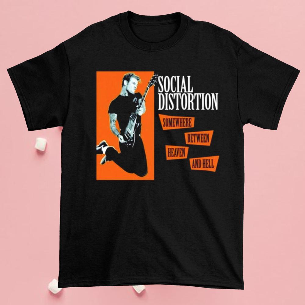 Heaven And Hell Social Distortion Vintage  E497 Unisex T-Shirt XXL