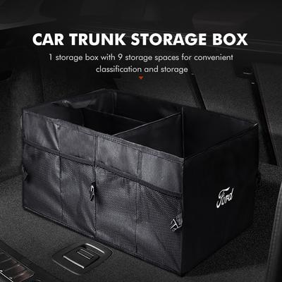 Car Trunk Organizer Folding Stowing Tidying Emergency Box For Escape Ecosport Fusion Explorer Expedition Taurus