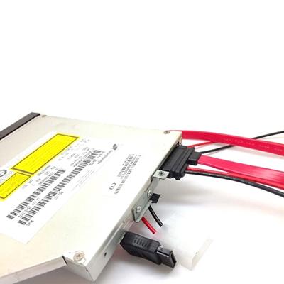 7+6 Pin Slimline Sata Cable For Slim Latop Sata Dvd+/-Rw Drive Power Cord To Pc