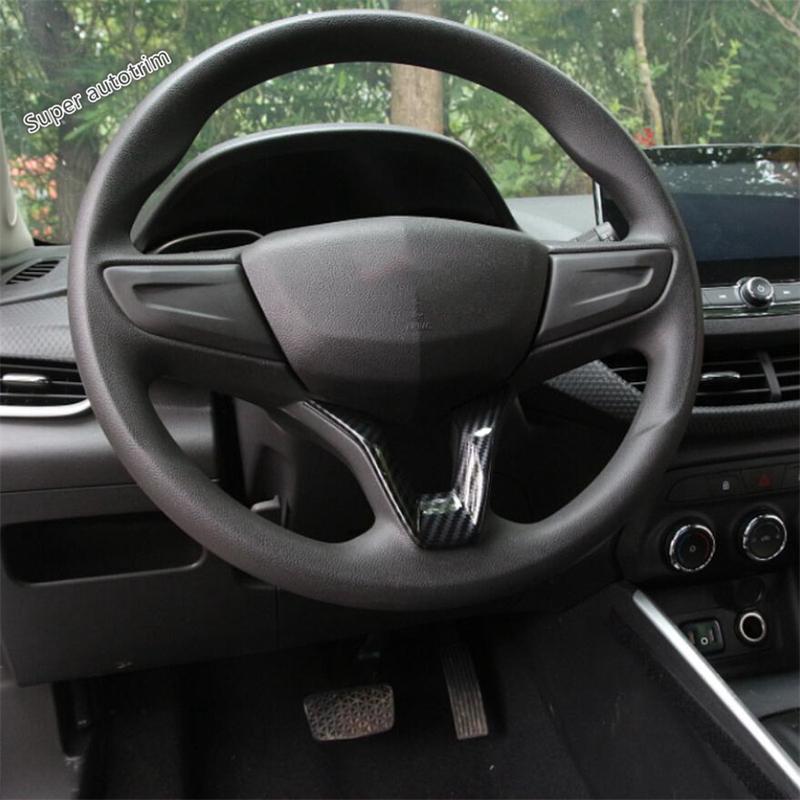 Steering Wheel Frame Decoration Cover Trim For Chevrolet Cavalier ONIX - 2024 Carbon Fiber Accessories Interior Refit Kit