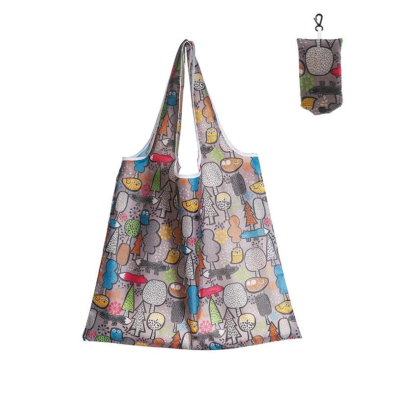 Reusable Grocery Bags Large Washable Shopping Bags Portable Foldable Environmental Friendly Heavy-Duty Handbags