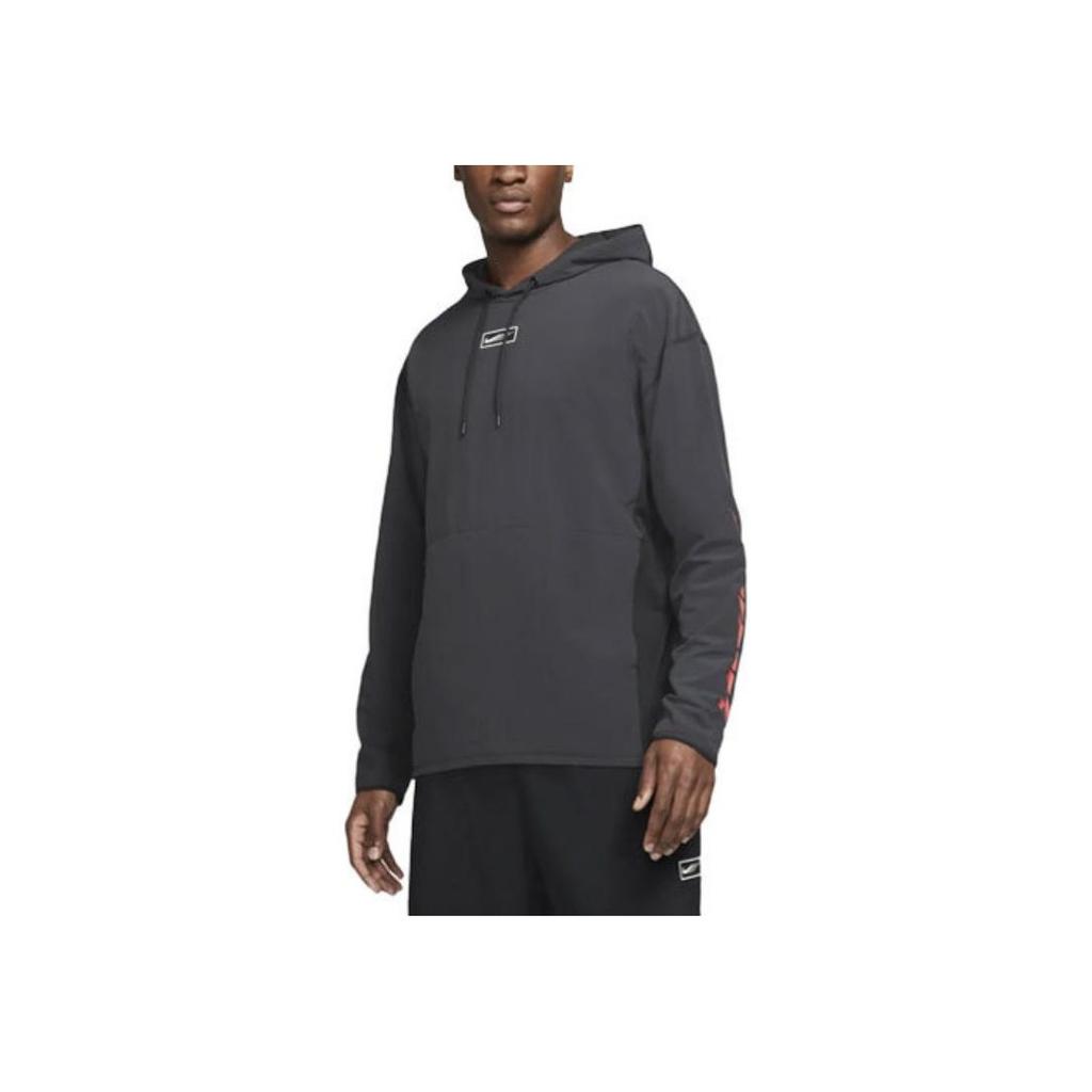 Nike Sport Clash Casual Knit Pullover Training Hoodie Men Hoodie Black CZ1487-010