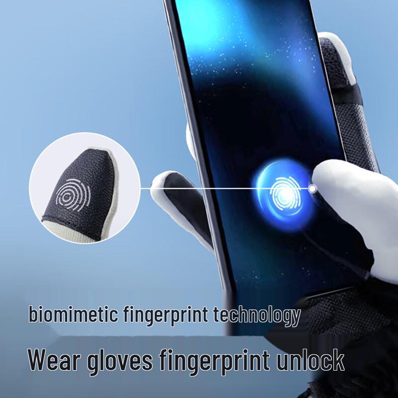 Beneunder Nuanji Series Warm Fleece-Lined Touchscreen Cycling Gloves