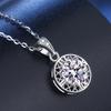 Tancise S925 Sterling Silber Moissanit Luxus Persönlichkeit Anhänger Halskette frauen Klassische Flut Halskette Halskette Party Geschenk