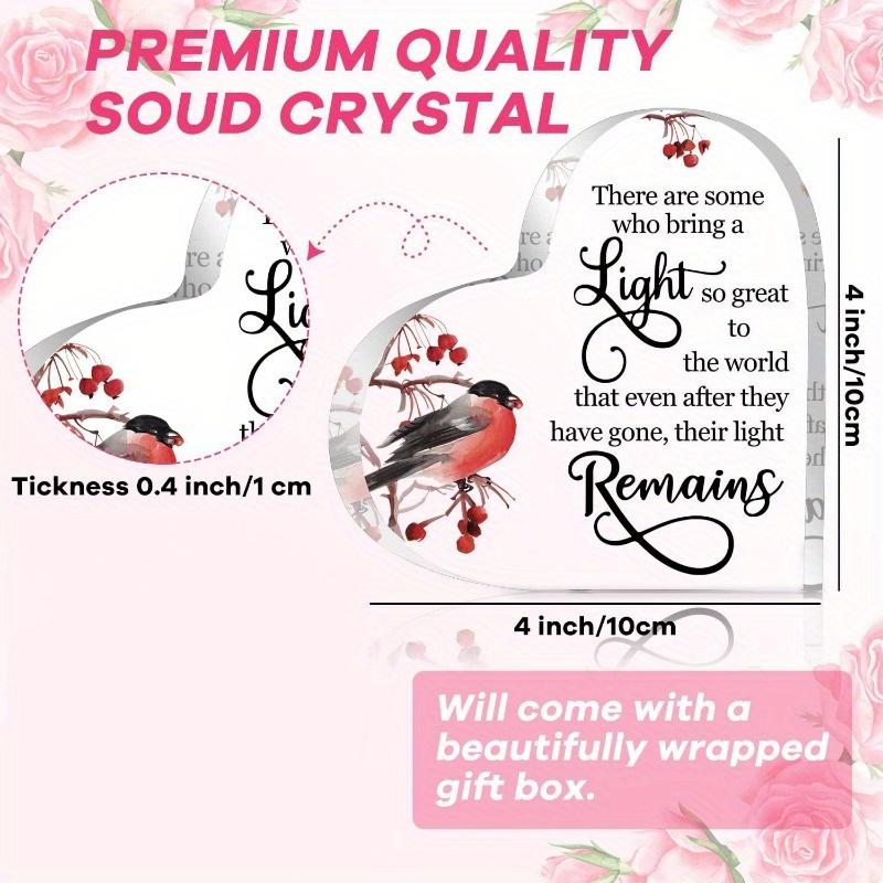 Red Cardinal Sympathy Gift - Heartfelt Memorial for Loss of Loved One