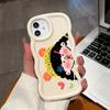 Painted Pattern Big Wave Edge Soft Silicone Material Macaron Phone Case Shockproof Protective Rubber Casing for OnePlus Vivo Motorola Moto