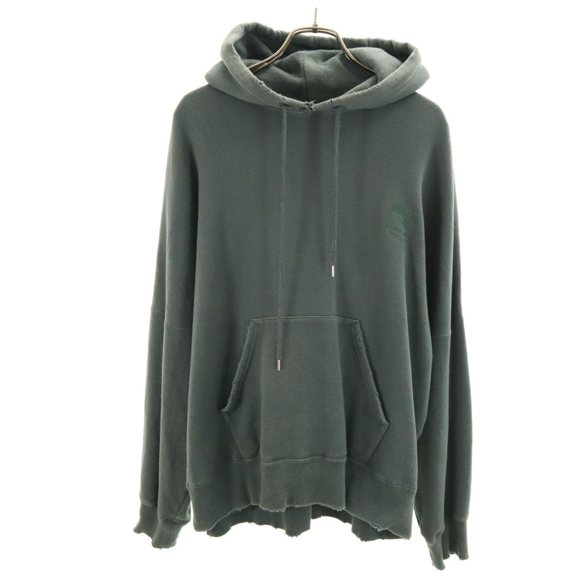 

DAIRIKU 20AW сделано в Японии Тренировочная толстовка с длинным рукавом и эффектом потертости Мужская Б/У