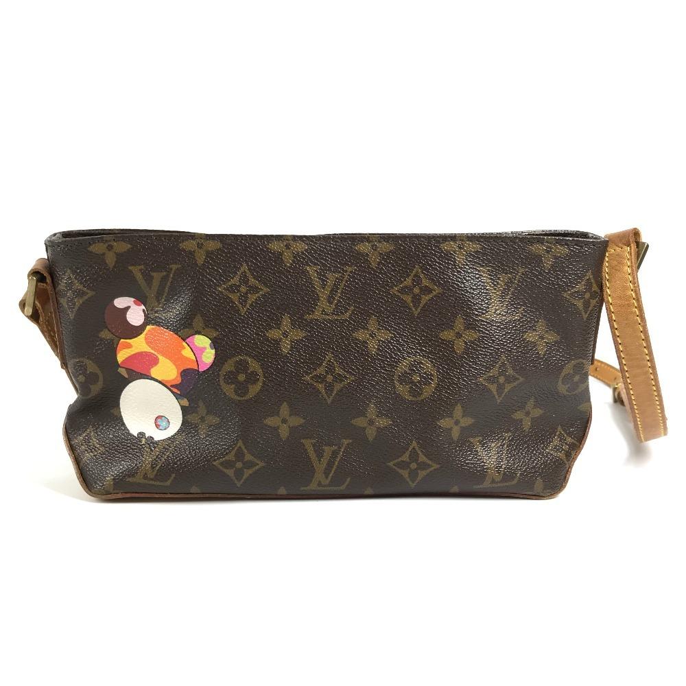 Louis Vuitton M51241 Monogram Panda Trotter Pochette Bag Crossbody Shoulder Bag