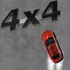 Car Metal 3D Badge Truck 4x4 Displacement Motor Auto Sticker Decoration Decal