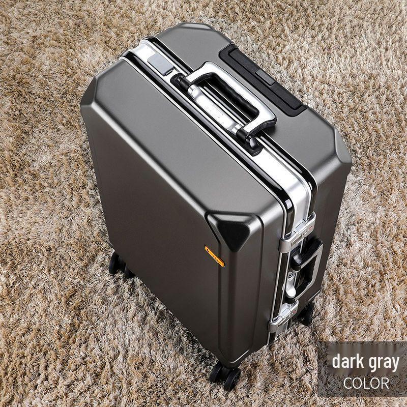Men's Sturdy Thickened Travel Trolley Suitcase with Silent Wheels (2025 Model)