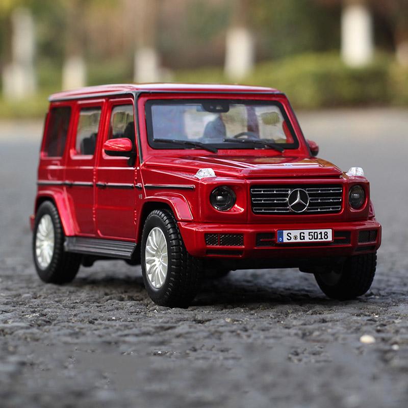 Maisto 1:24 Mercedes-Benz G-Class G500 SUV Alloy Scale Car Model Diecast Metal Miniature Model Car Collection Children Toy Car