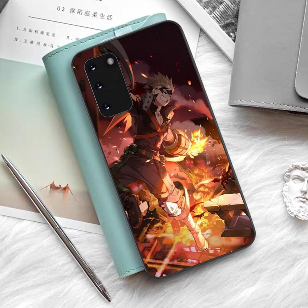 Coque de téléphone dessin animé B-Bakugo K-Katsuki Silicone PC+TPU Pour Samsung S10 20 30 22 23 24 Plus Lite Ultra Housse