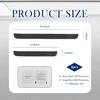 4PCS 1.68" Width Car Door Sill Protector,Automotive Door Entry Guard For Non-Slip And Sill Steps Protection,Universal Anti-Collision Car Doors