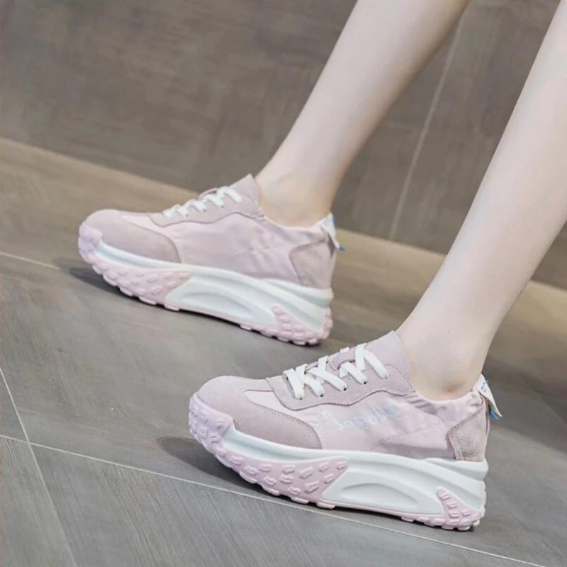 Fashion Sneakers Running Woman Footwear Athletic Sports Fashion 2024 Walking Dad Shoes for Women H Designer Luxury Casual 39 Cheap New A