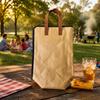 Barbecue Thermal Bag Large Capacity Bbq Food Bag Easy To Clean Zipper Closure For Travel