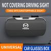 Für Mazda SKYACTIV Axela Atenza CX30 CX5 CX8 CX9 MX5 RX8 Auto Sonnenblende Sonnenbrille Auto Brillenetui Brillenhalter Brillenclip Box