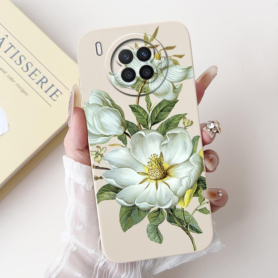 Cartoon Case For Honor 50 Lite Cover Huawei Nova 8i Phone Case Cute Daisy Panda Soft TPU Back Cover For Honor50 Lite Nova8i Capa