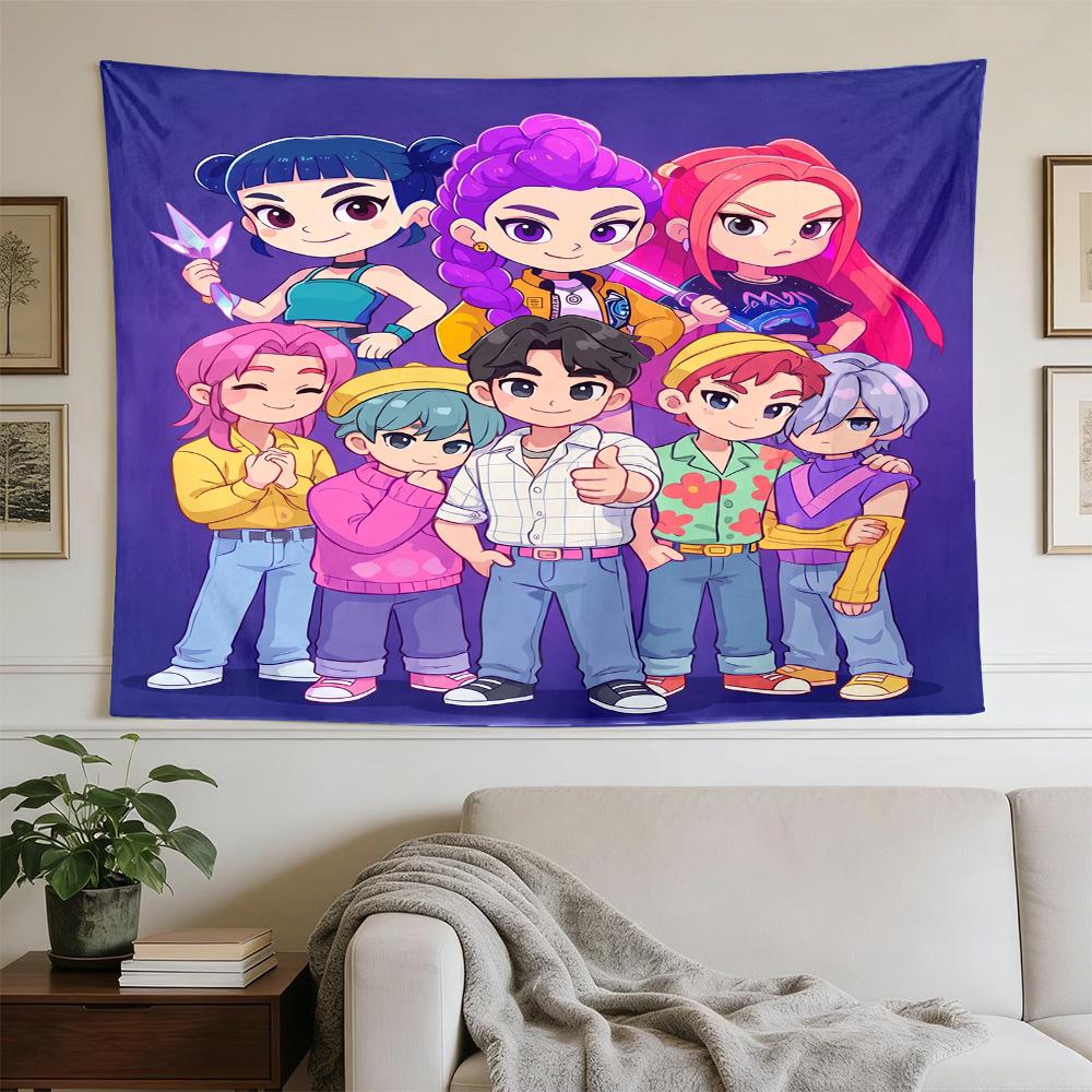 Future Fashion Warriors Versatile Wall Hanging Blanket, Home Backdrop for Wedding, Party and Video Shooting,Perfect Gift