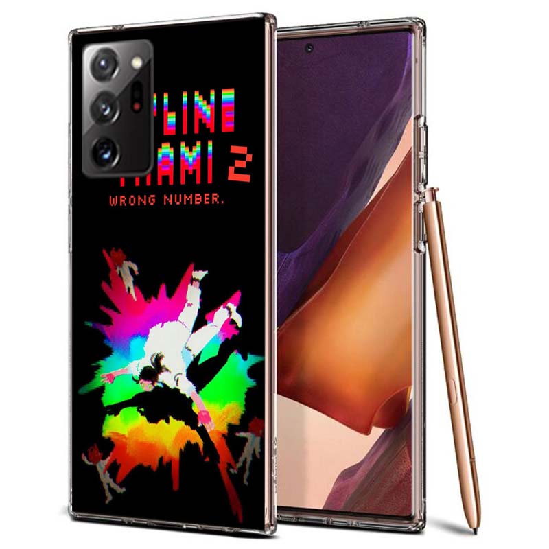 Game Hotline Miami Phone Case for Samsung A55 A35 A25 A15 A07 A05S A16 A17 A26 A36 A37 A56 A57 Galaxy Note 20 10 A50S A71 A51 A3