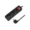 Power Strip with Switch 3xCEE 7/3 1.4 M Black LogiLink LPS206B