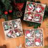 12Pcs Gnomes Pendants For Xmas Tree Christmas Decoration New Year Gift Wooden 2025 Christmas Hanging Ornaments