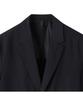 Customellow Navy Relaxed Fit Striped Setup Jacket Cwjam25423Nyd
