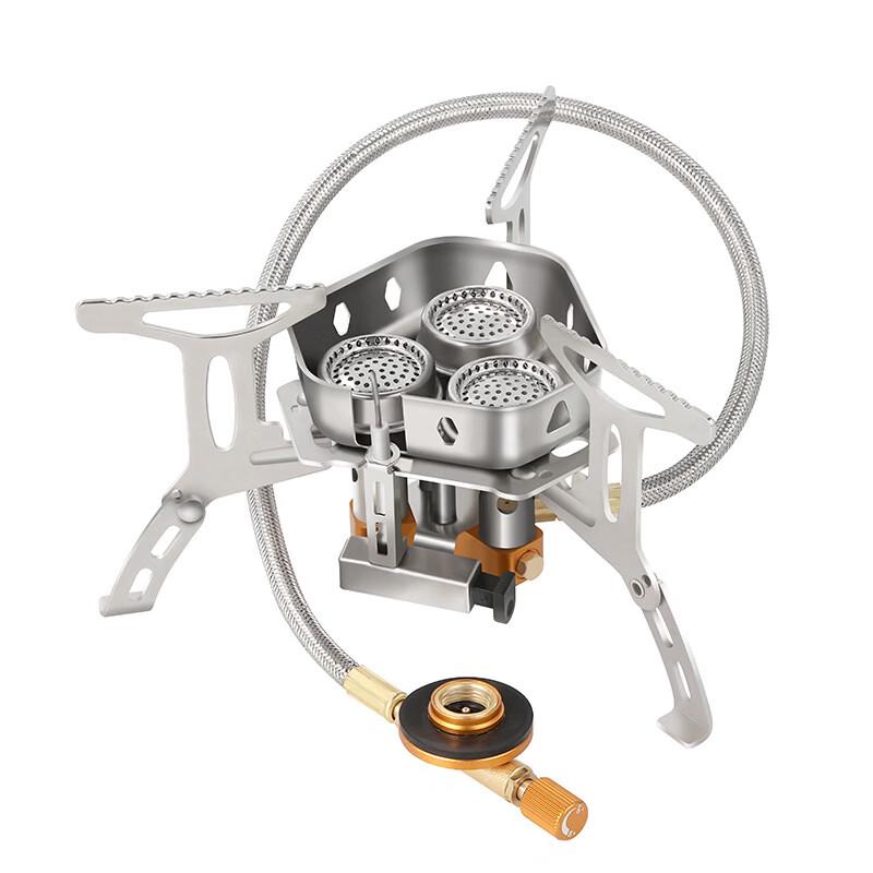 Gongziyu Triple-Burner Outdoor Camping Stove