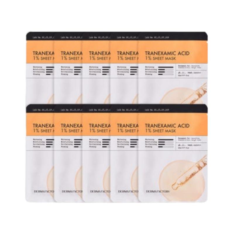 

Derma Factory Tranexamic Acid 1% Sheet Mask 23ml x 10ea