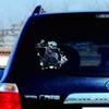 Car Vinyl Skull Skeleton Stickers Truck Window Wrap Decals Motorcycle Funny Sticker Car Styling Human Skeleton Badge