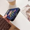 Korean Embroidery Heart & Flower Denim Case for iPhone 14-17 Pro Max