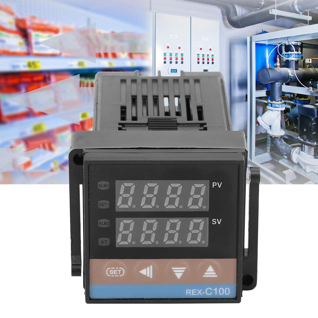 BERM PID Thermostat Digital einstellbare Anzeige Temperaturregler Schalter 220V