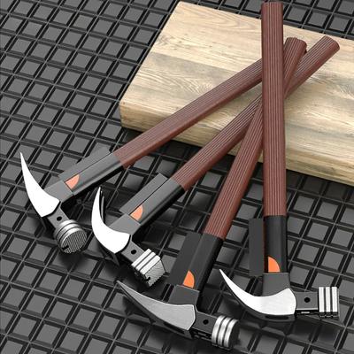 Martello manuale multifunzione in acciaio antiscivolo antiurto, martello a carpentiere magnetico per lavorazione del legno, martello automatico per aspirazione chiodi