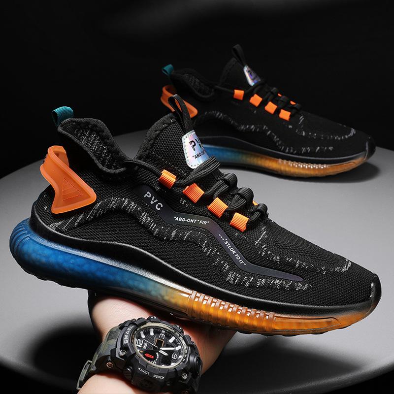 Leuchtende Kokosnuss Shuen Herrenschuhe 2025 neu Sommer atmungsaktives Mesh lässige Sport Popcorn Dad Schuhe ins