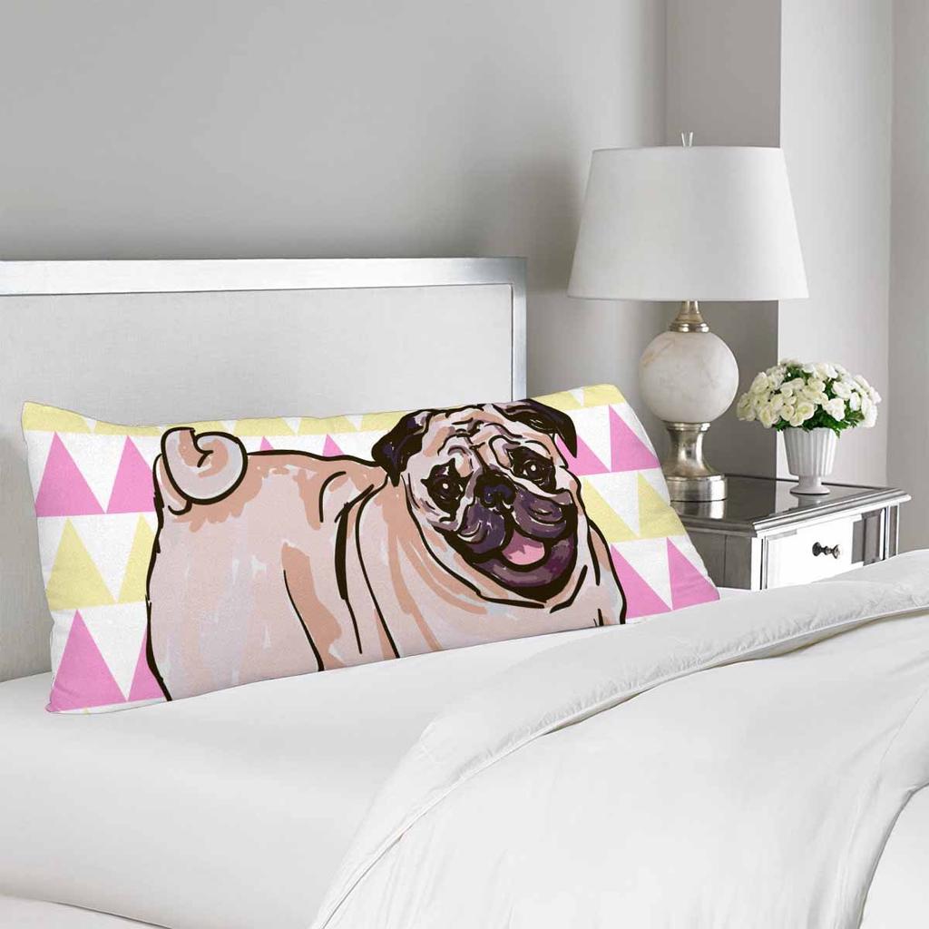 pug body pillow