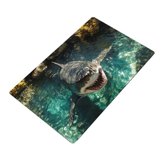 3D Optical Illusion Rug Bottomless Hole Design Non-Slip Doormat for Entrance Bathroom Stairs Playroom Living Room