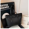 New Large-capacity Tote Bag Casual Retro Shoulder Commuter Bag Women's Handbag Bag