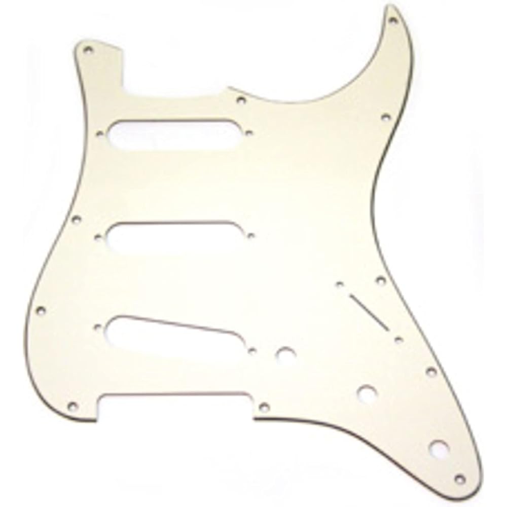 Fender Pickguard 11-HOLE MODERN STYLE STRATOCASTER® S/S/S PICKGUARD, PARCHMENT
