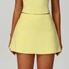 Fashion Waist-Turning Sports Short Skirt Fashion Tape Nude Feel Summer Short Skirt with Pockets for Women