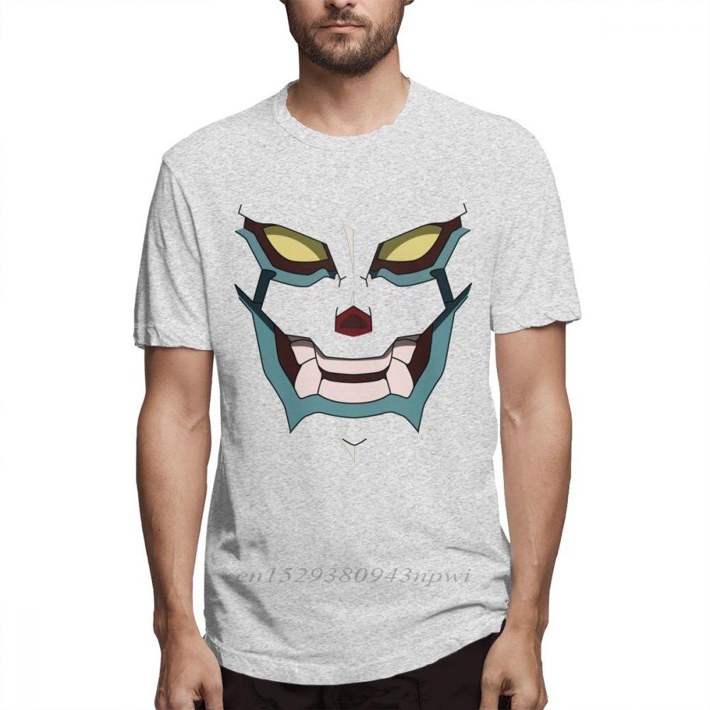Novelty Tengen Toppa Gurren Lagann T Shirt Punk Rock Mens Tshirt Man Anime Cartoon 100 Cotton Plus Size TShirt