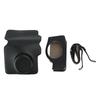 Mini Instant Camera Protective Bag PU Camera Case With Adjustable Shoulder Strap For Fujifilm Wide300