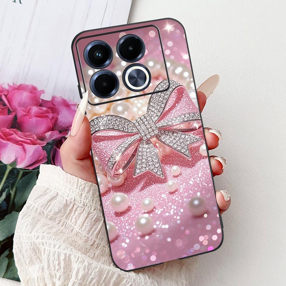 For Infinix Note 40 5G Case X6852 Luxury Fashion Painted Cover Matte Phone Case For Infinix Note 40 Pro Plus Note40 4G Soft Bags
