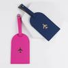 Luggage Tag Suitcase Luggage Label PU Leather Baggage Boarding Bag Tag Portable Travel Accessories Name ID Address Holder